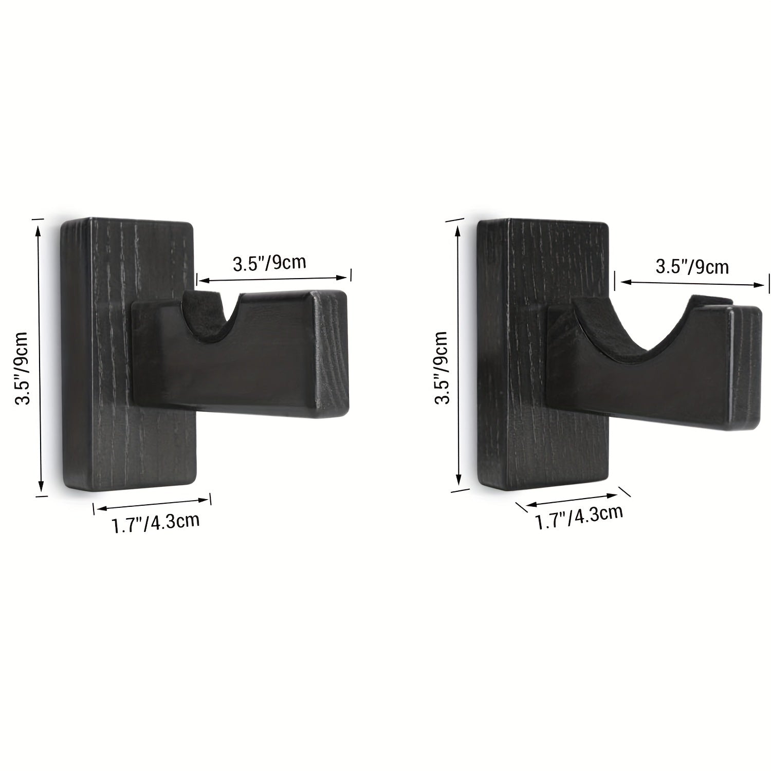 2PCS Baseball Bat Holder Wall Mount Baseball Bat Rack Baseball Bat Hanger