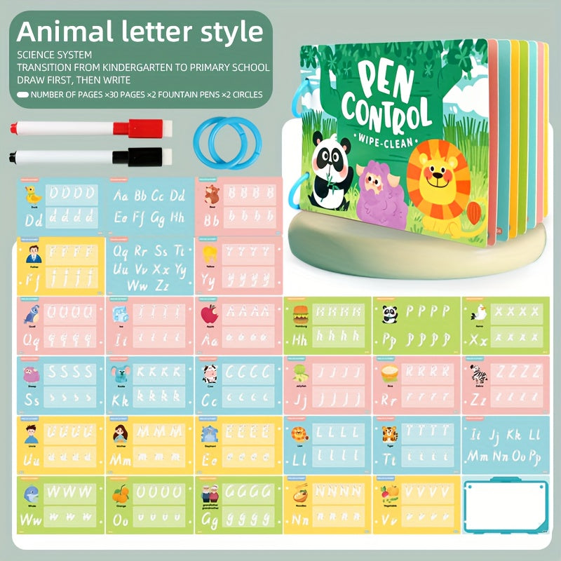 Kids Doodle Board with 2 Doodle Pens Educational Tablet