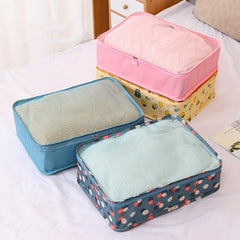 Portable Mesh Clothing Storage Bag Travel Organizer Large Capacity
