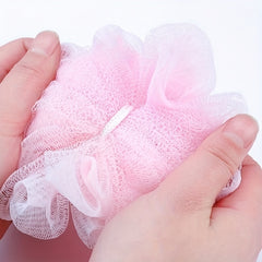 Soft and Girly Bath Ball for Luxurious Bathing Experience