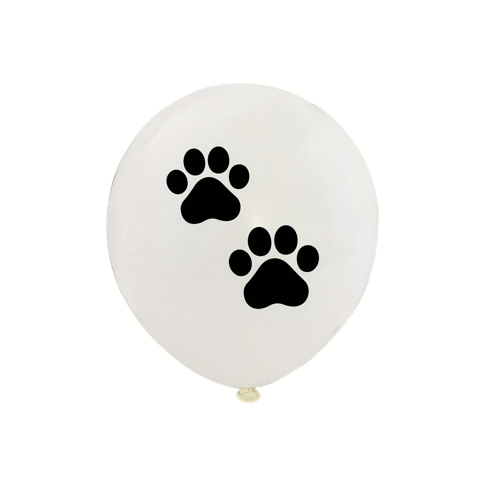 10pcs Pet Theme Party Decoration Supplies Birthday Decoration