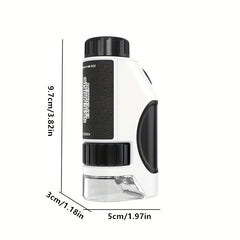 Mini Handheld Microscope Toy 50X 300X with LED Light