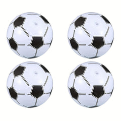 4-Pack 30.99 cm Inflatable Soccer Beach Balls