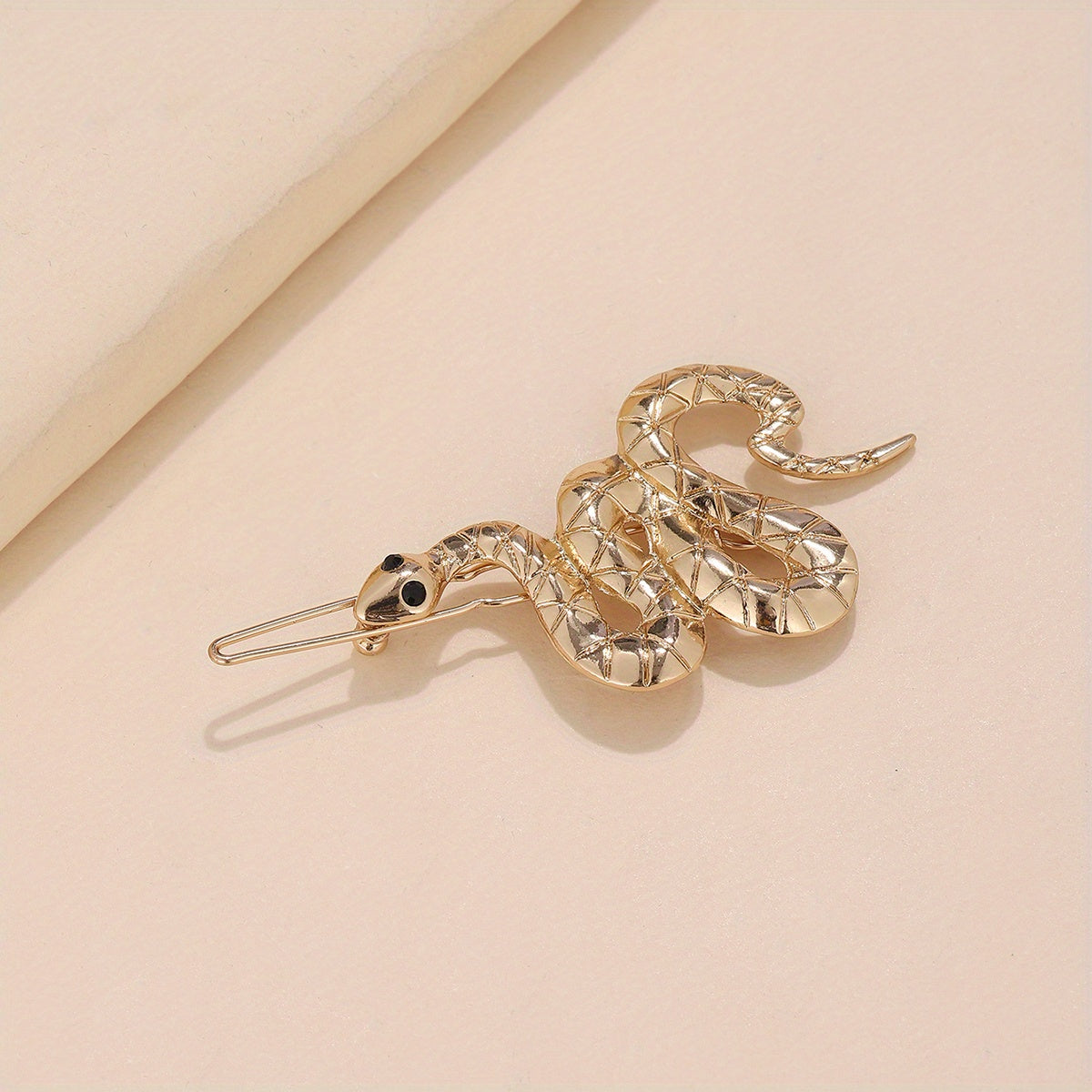 Punk Snake Hair Clip Barrette Metal Hair Clip