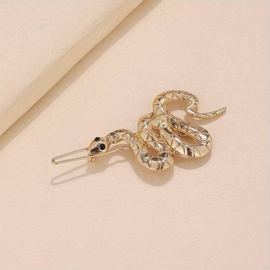 Punk Snake Hair Clip Barrette Metal Hair Clip