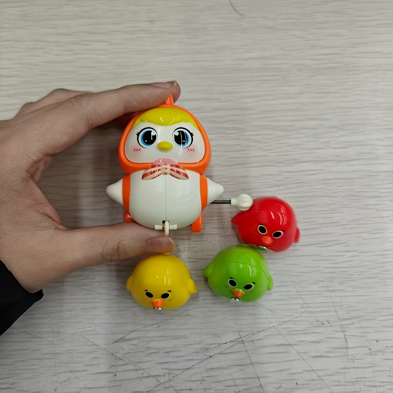 Colorful Magnetic Chicken and Chicks Educational Toy Set