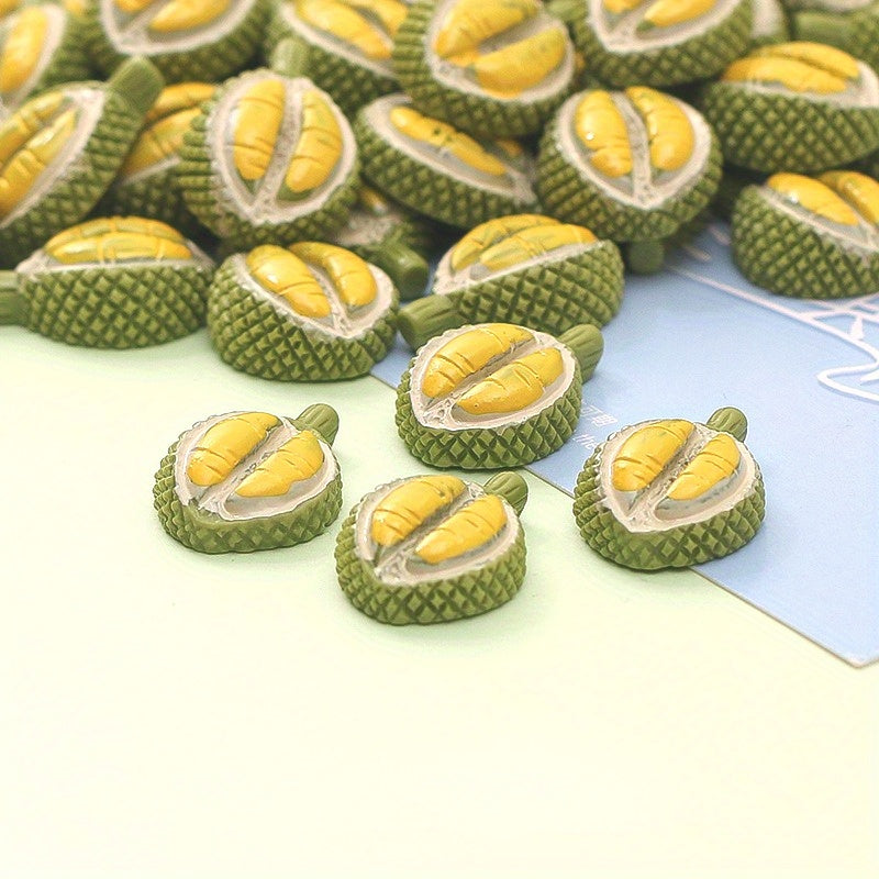 3D Fruit King Durian Resin Game DIY 8pcs