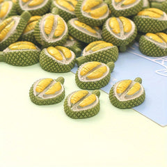3D Fruit King Durian Resin Game DIY 8pcs