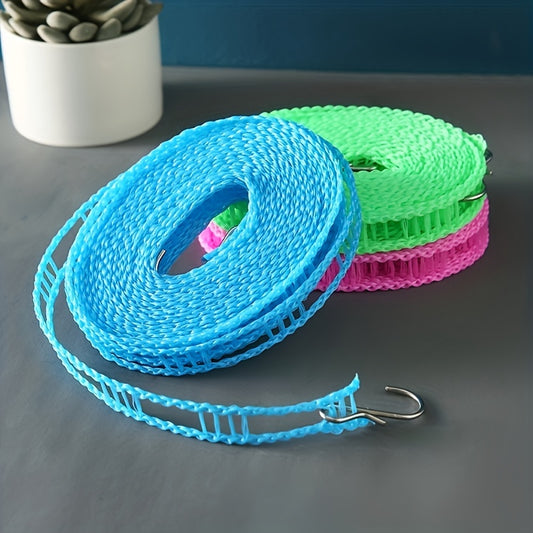 Portable Non-slip Clothesline Rope for Camping and Household Use