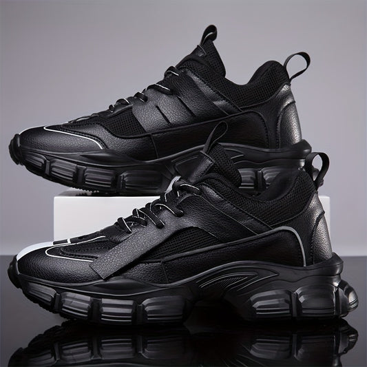 Men's Comfy Non Slip Running Shoes Shock Absorption Sneakers