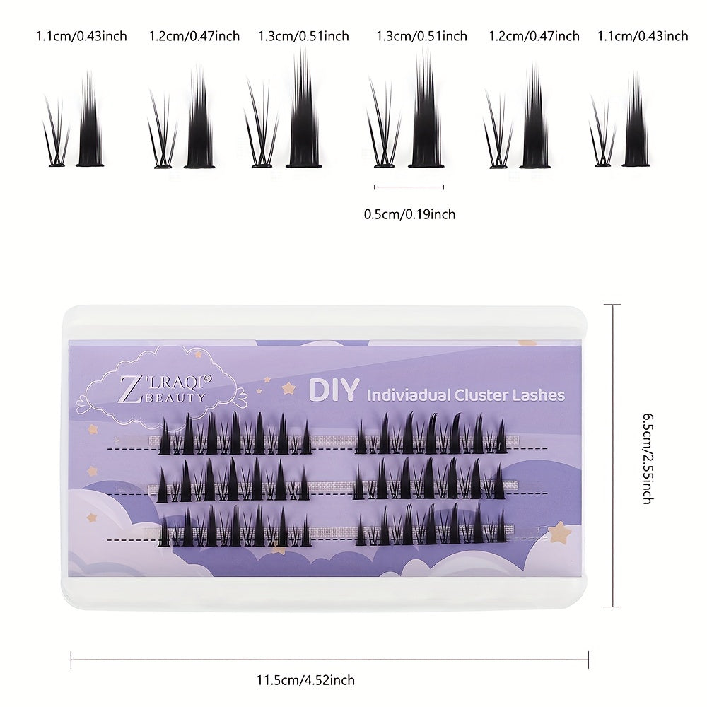 Manga Lashes False Eyelash Extension Cluster Makeup Appliance