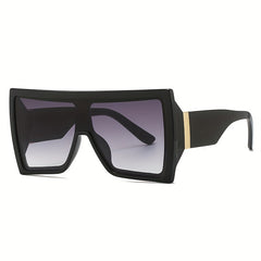 Oversized Gradient Sunglasses UV400 for Summer Beach Party