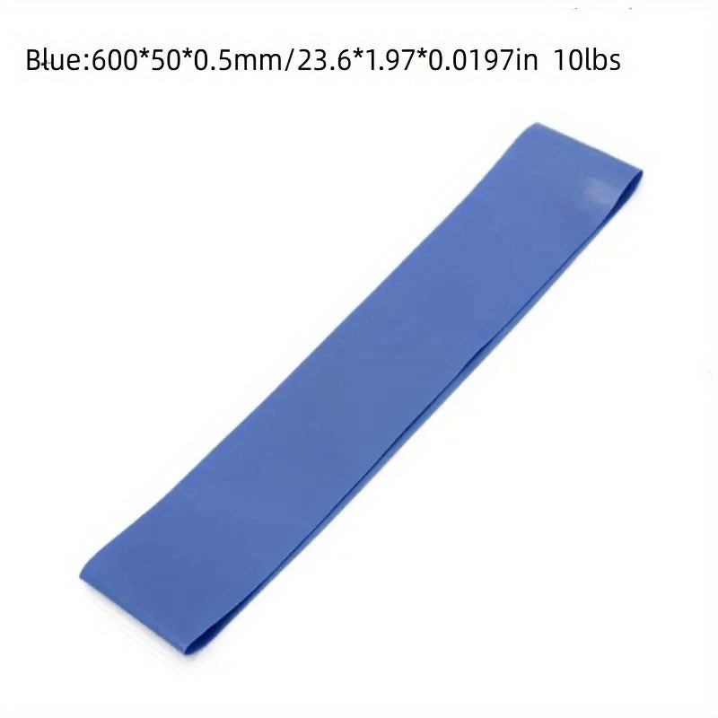 TPE Yoga Elastic Belt Fitness Resistance Band for Strength Training
