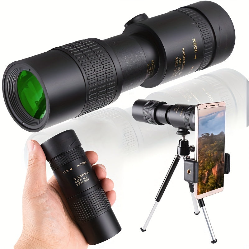 Telescopic Monocular with Tripod for Outdoor Concert Camping