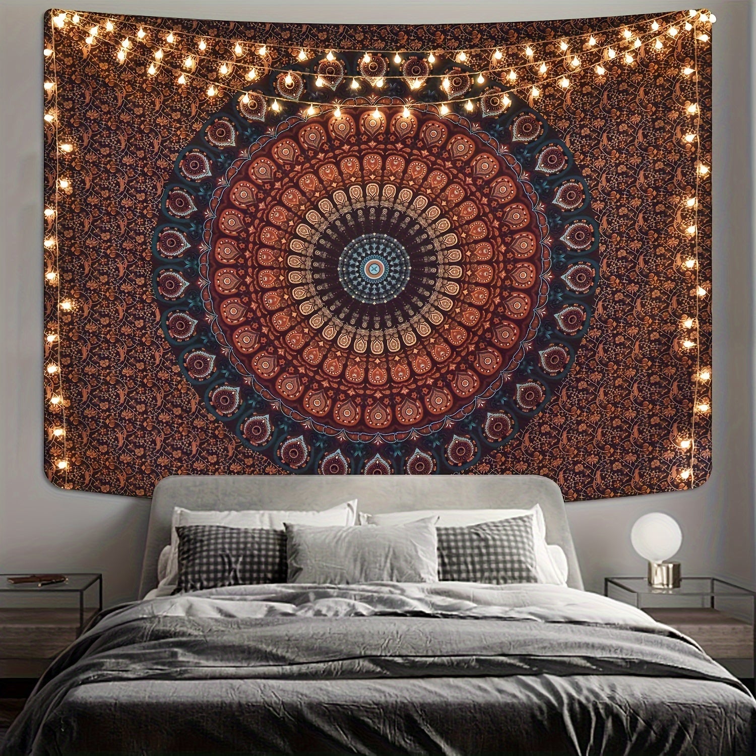 Bohemian Style Tapestry Wall Hanging Decor For Bedroom