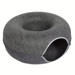 Interactive Cat Tunnel Bed Lightweight & Scratch Resistant Cat Nest