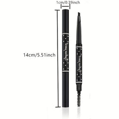 Waterproof Double Headed Eyebrow Pencil Automatic Rotating