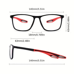 Sports Reading Glasses Clear Lens Presbyopic Glasses