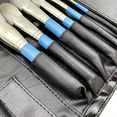 Makeup Brush Bag Multifunctional Roll Storage Case For Travel 12pcs