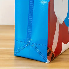 Christmas Gift Bag Double Handle Shopping Bag Holiday Party Gift Packaging Bag