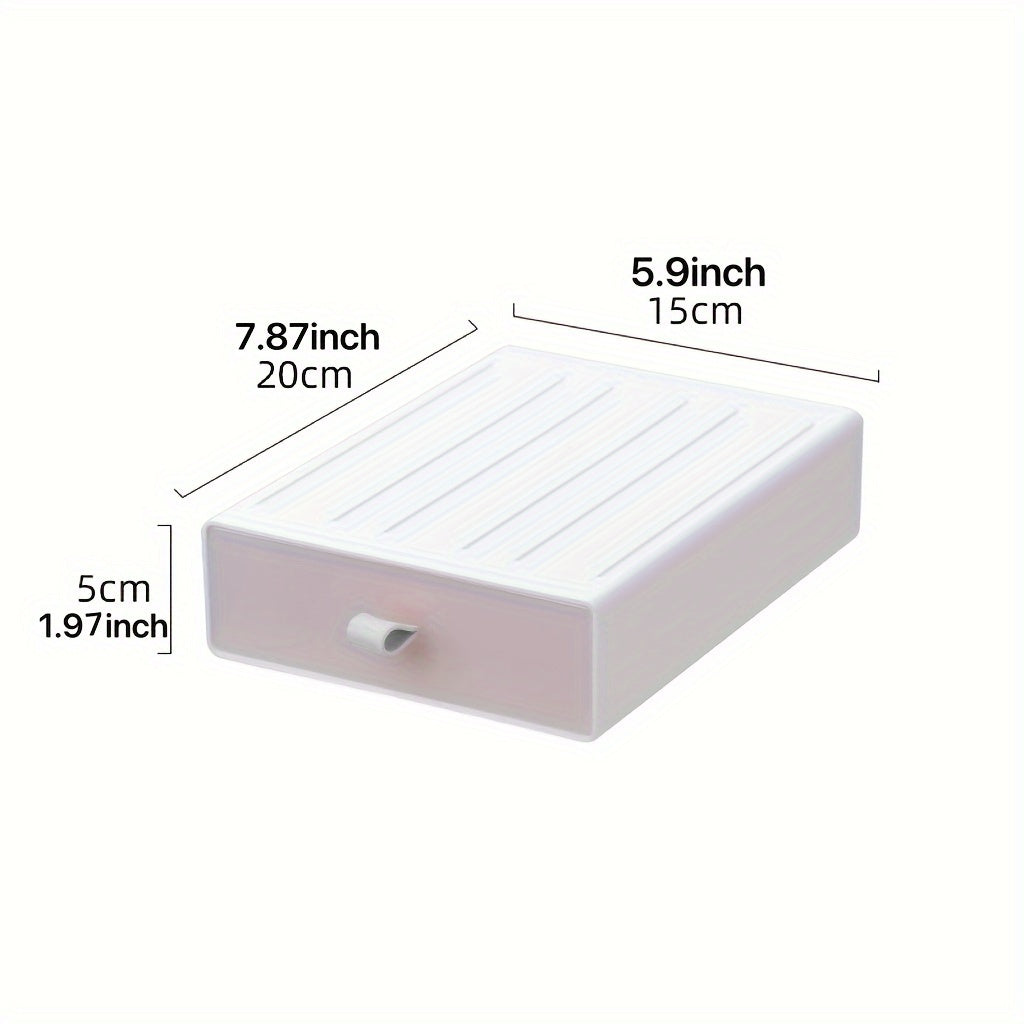 Plastic Desktop Organizer Box for DIY - Ideal for Dorms and Offices