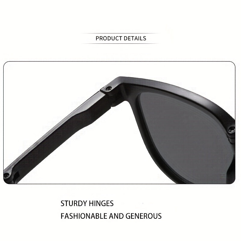 Oversized Cat Eye Sunglasses Solid Square Frame Glasses UV400