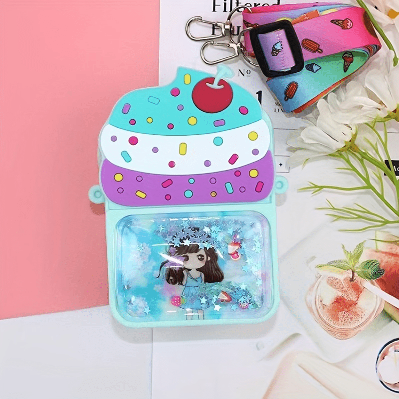 Kids Quicksand Coin Purse & Small Shoulder Bag