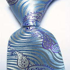 Men's Paisley Necktie Classic Printed Business Party Tie