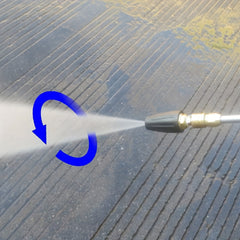 High Pressure Washer Rotating Turbo Nozzle Quick Connection Spray Washer