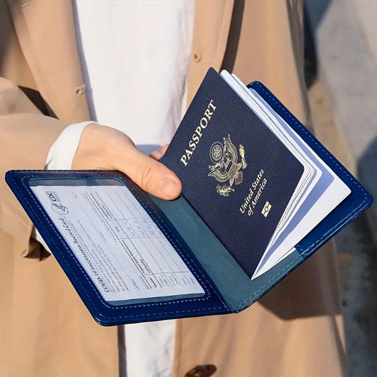 Waterproof Travel Document Holder with Card Slots