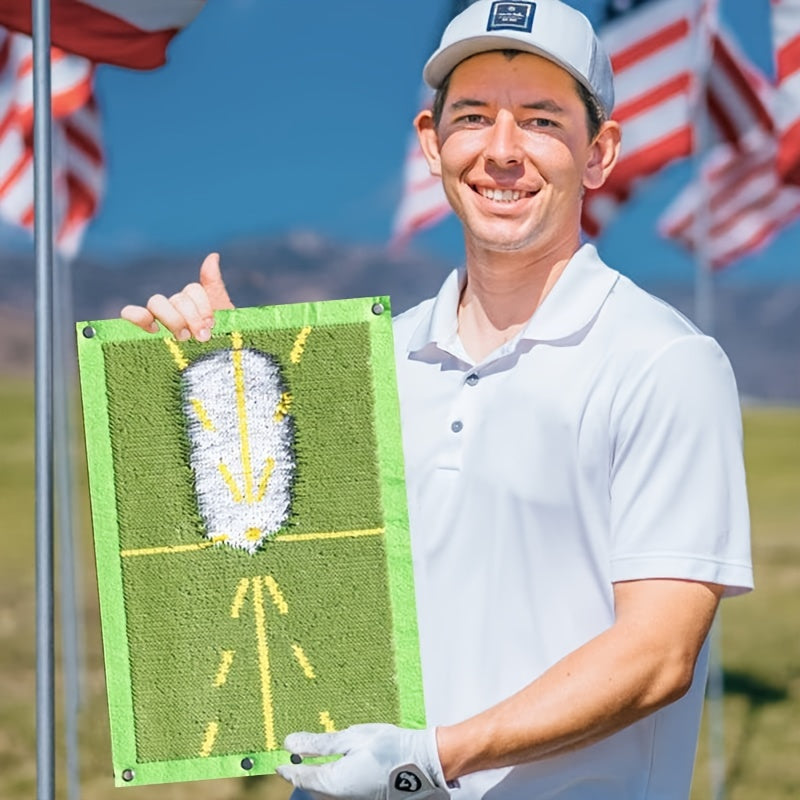 Golf Training Mat For Swing Detection & Analysis