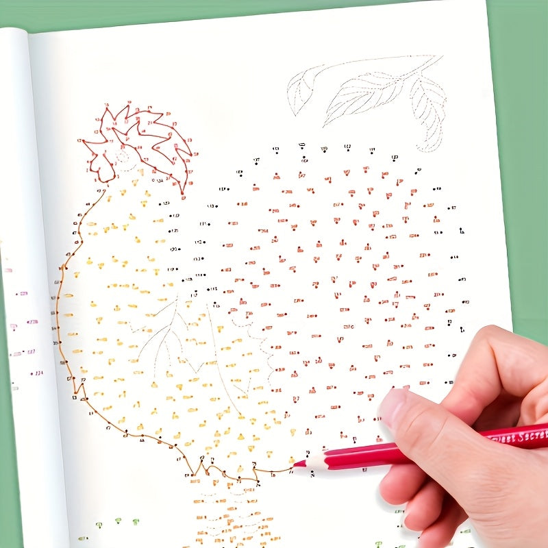 Relaxing Dot to Dot for Adults with 10,000 Challenges