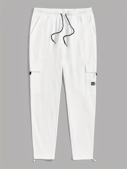 Men's Joggers Cargo Pants with Flap Pockets