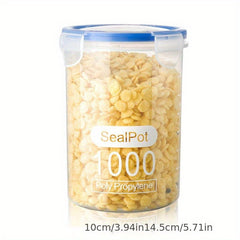 1pc Clear Food Storage Box Plastic Grain Storage Box Moisture proof