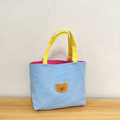 Contrasting Handbag & Bear Lunch Box Mommy Bag