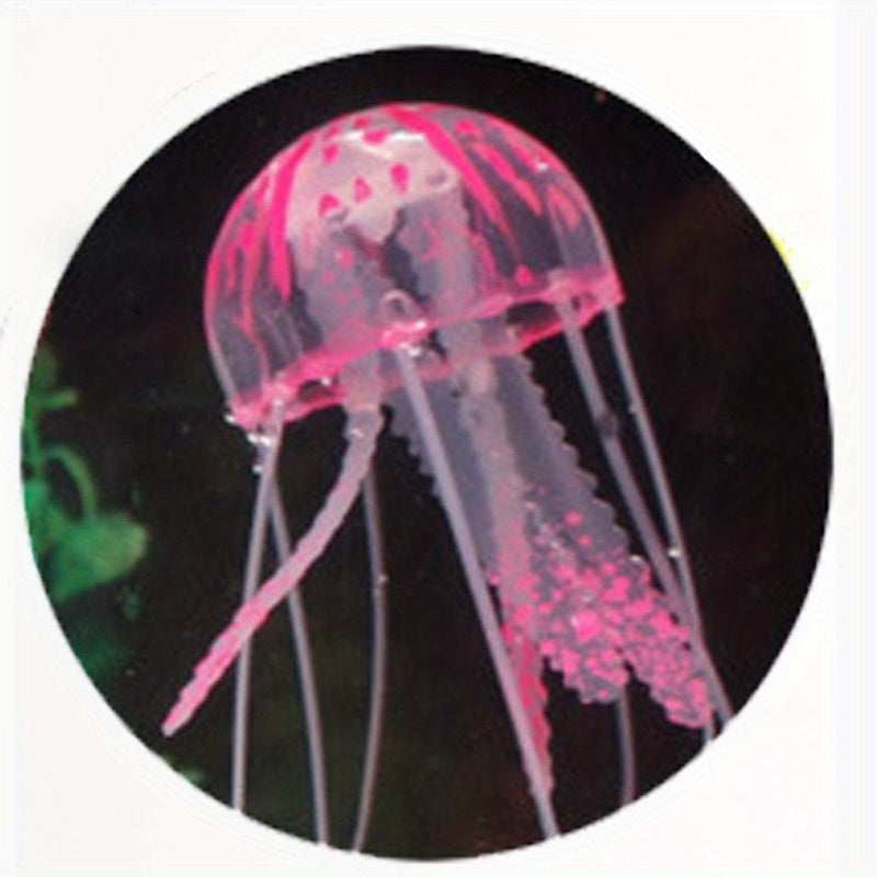 Glowing Jellyfish Ornaments for Aquariums