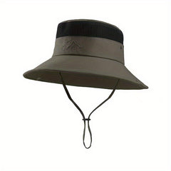 Breathable Mesh Top Bucket Hat for Outdoor Activities