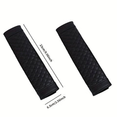 2pcs Stylish Car Seat Belt Pads Comfortably Protect Shoulders