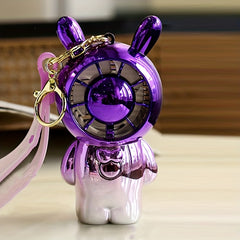 Mini Portable Pocket Fan USB Rechargeable Cartoon Rabbit Handheld Fan