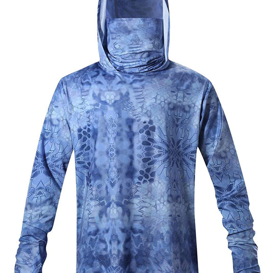 Men's UPF 50 Sun Protection Hooded Jacket