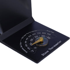 Fireplace Fan 8 Blades with Base Thermometer