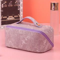 Zipper Makeup Satchel Bag Travel Toiletry Wash Bag Portable Storage Bag