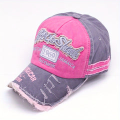 RockShank Alphabets Washed Baseball Cap