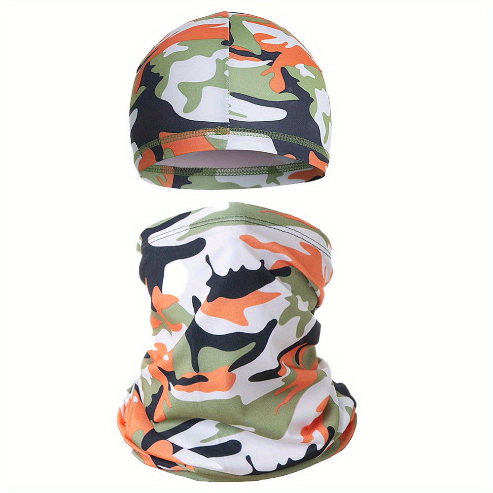 Summer Sweat Absorbing Outdoor Sports Cooling Scarf UV Protection Mask