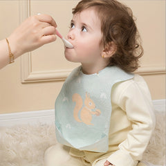 20pcs Disposable Bibs for Infants, Waterproof and Portable Anti-fouling Bibs