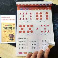 Addition & Subtraction Practice Book: 100 Exercises, 80 Pages