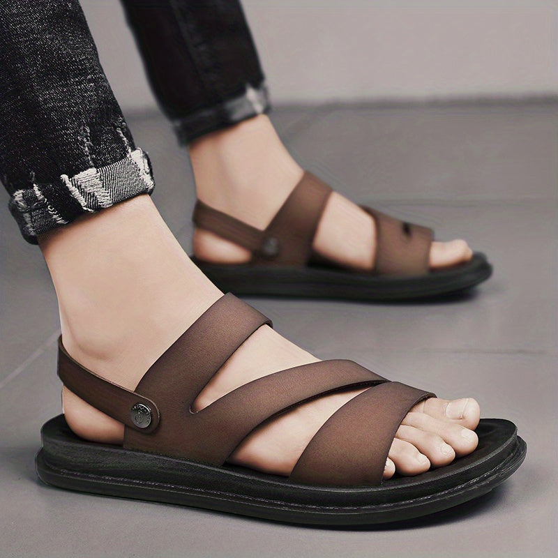 Men's Dual Purpose Sandals Casual Hollow Out Non Slip Shoes