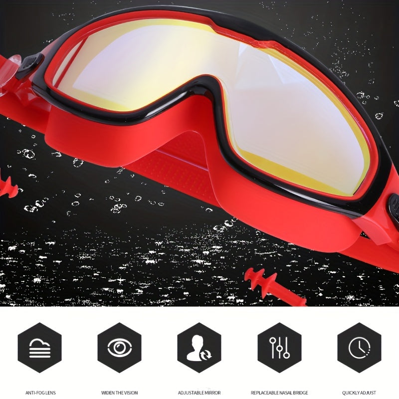 Electroplated Swimming Goggles for Men & Women