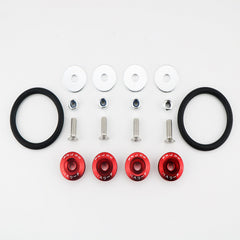 4pcs JDM Bumper Quick Release Fasteners