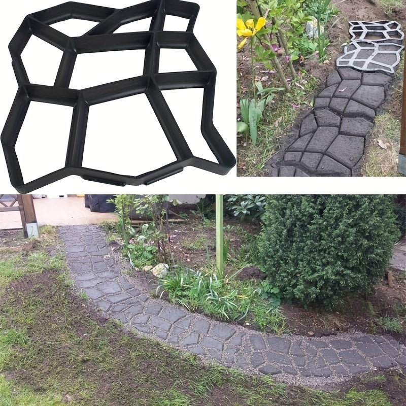 Cement Paving Mold Flower Brick Embossed Floor Gardening Paving Mold